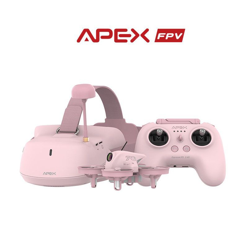 FPV Drone Kit With Goggles Pink